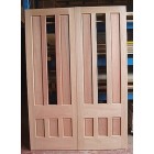 Hardwood Double Doors