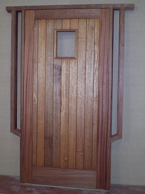 Hardwood External Door