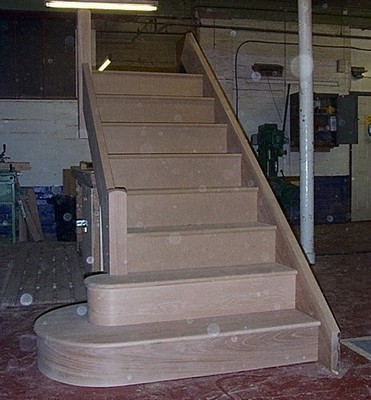 Double Bullnose Oak Staircase
